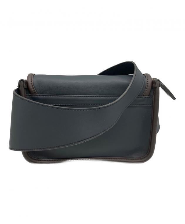 中古・古着通販】COACH (コーチ) ボディーバッグ ネイビー×ブラウン