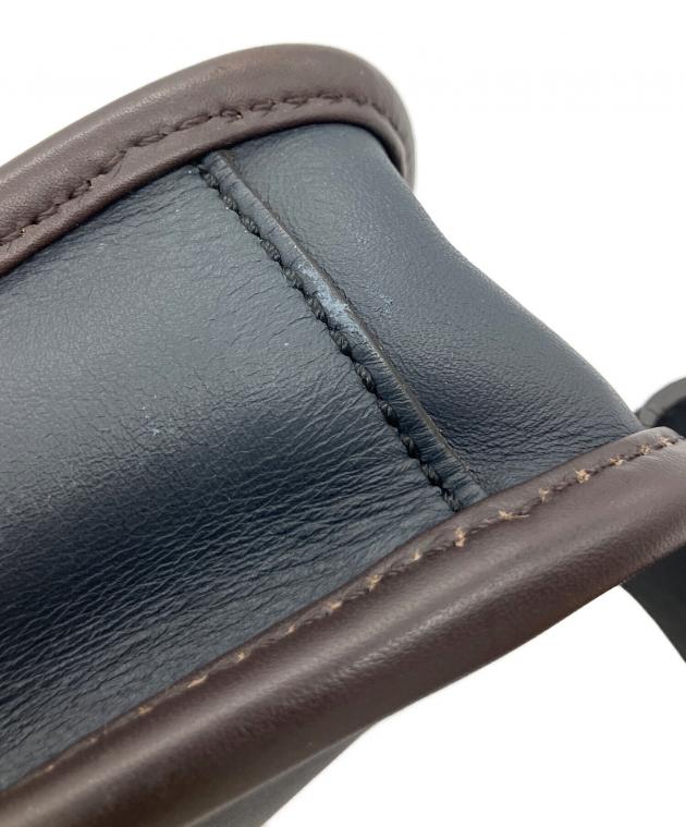 中古・古着通販】COACH (コーチ) ボディーバッグ ネイビー×ブラウン