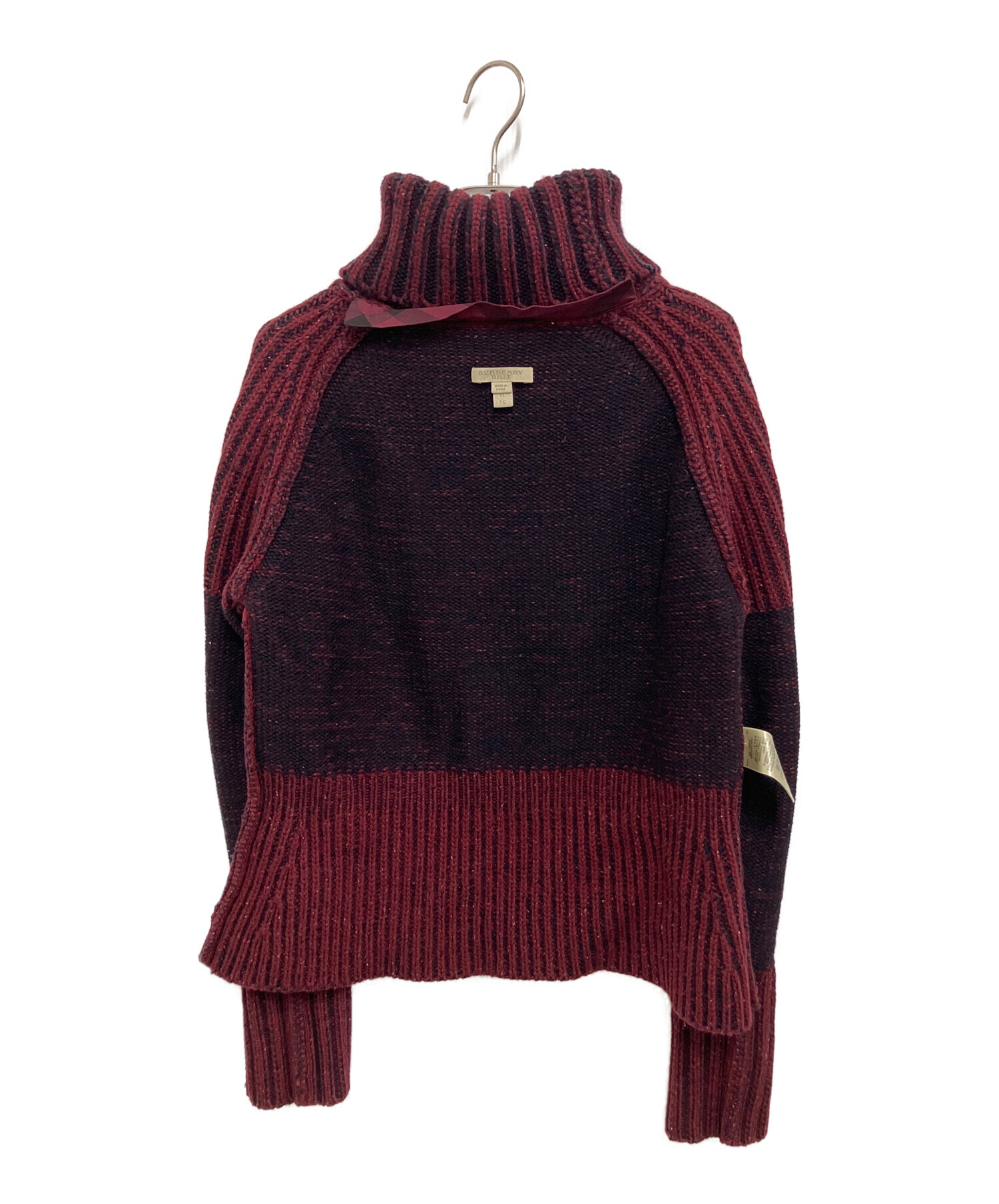 中古・古着通販】BURBERRY BRIT (バーバリーブリット) 厚手ニット