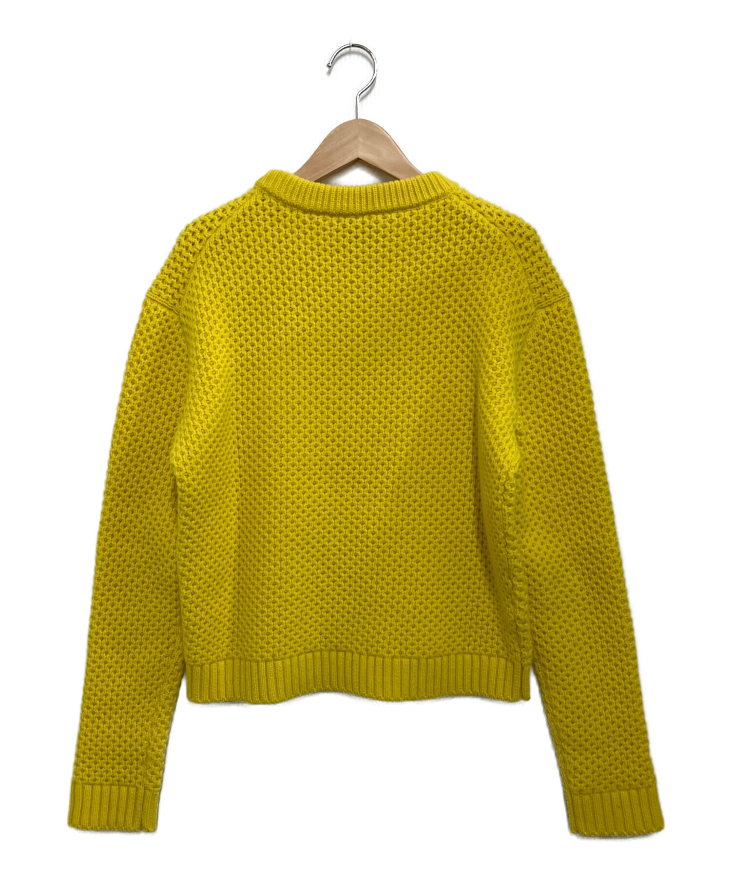 中古・古着通販】PRADA (プラダ) ニット イエロー サイズ:S｜ブランド
