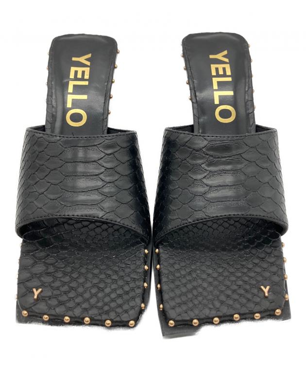 中古・古着通販】YELLO (イエロ) サンダル ブラック サイズ:L