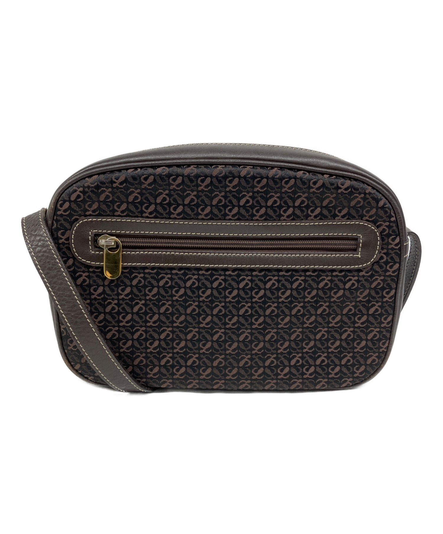 中古・古着通販】LOEWE (ロエベ) ショルダーバッグ ブラウン｜ブランド 
