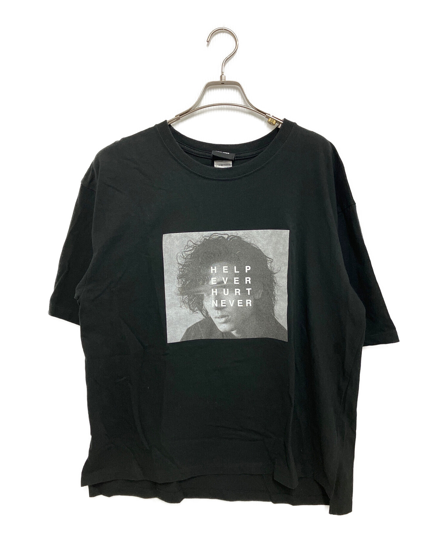 藤井風　着用　ヴィンテージ　tシャツ 中古・古着通販】藤井風 (フジイカゼ) Tシャツ ブラック サイズ:M