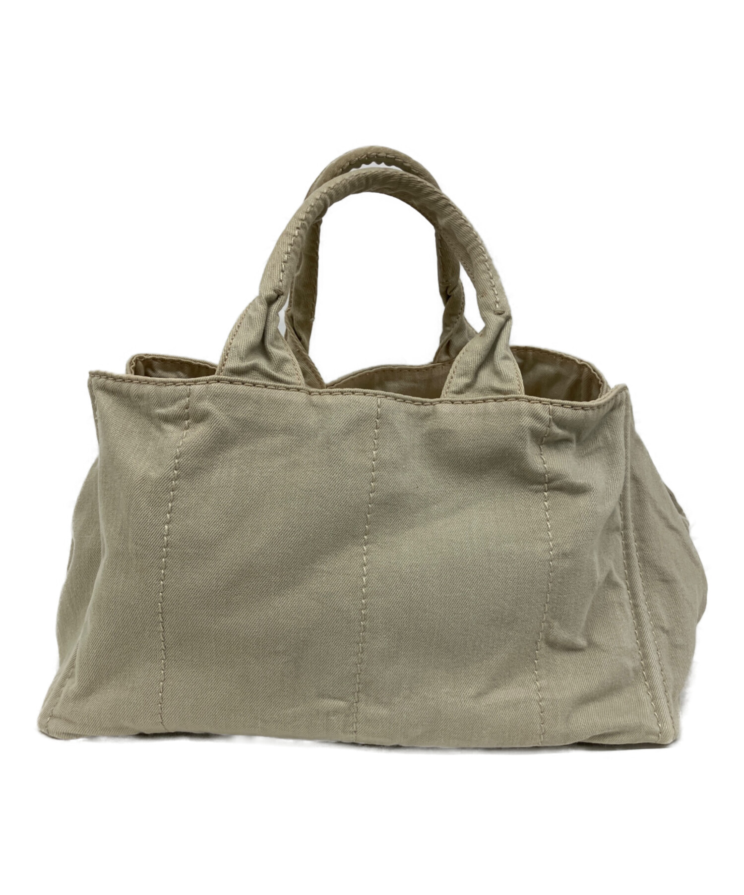 中古・古着通販】PRADA (プラダ) ハンドバッグ グレー｜ブランド・古着