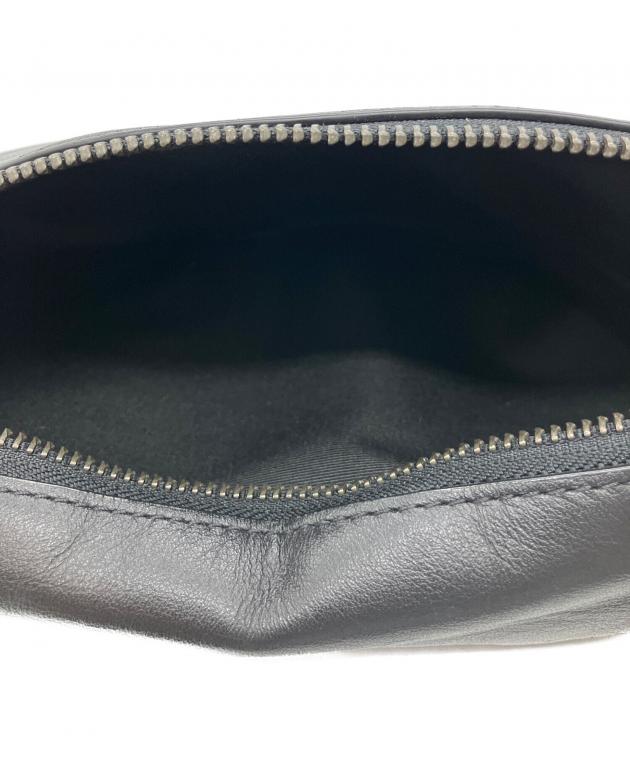 中古・古着通販】COACH (コーチ) ショルダーバッグ ブラック×グレー