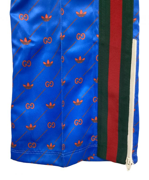 中古・古着通販】GUCCI (グッチ) adidas (アディダス) パンツ ブルー