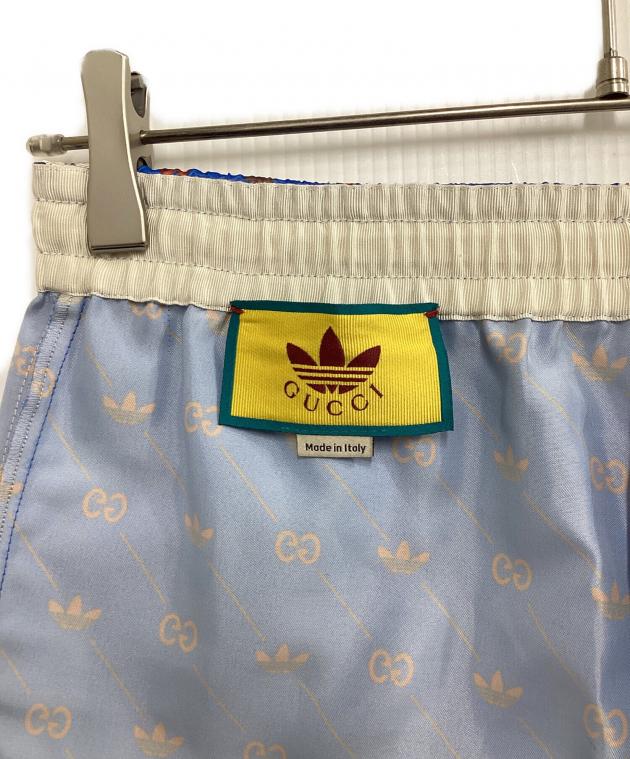 中古・古着通販】GUCCI (グッチ) adidas (アディダス) パンツ ブルー