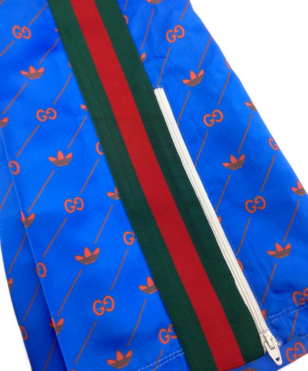 中古・古着通販】GUCCI (グッチ) adidas (アディダス) パンツ ブルー