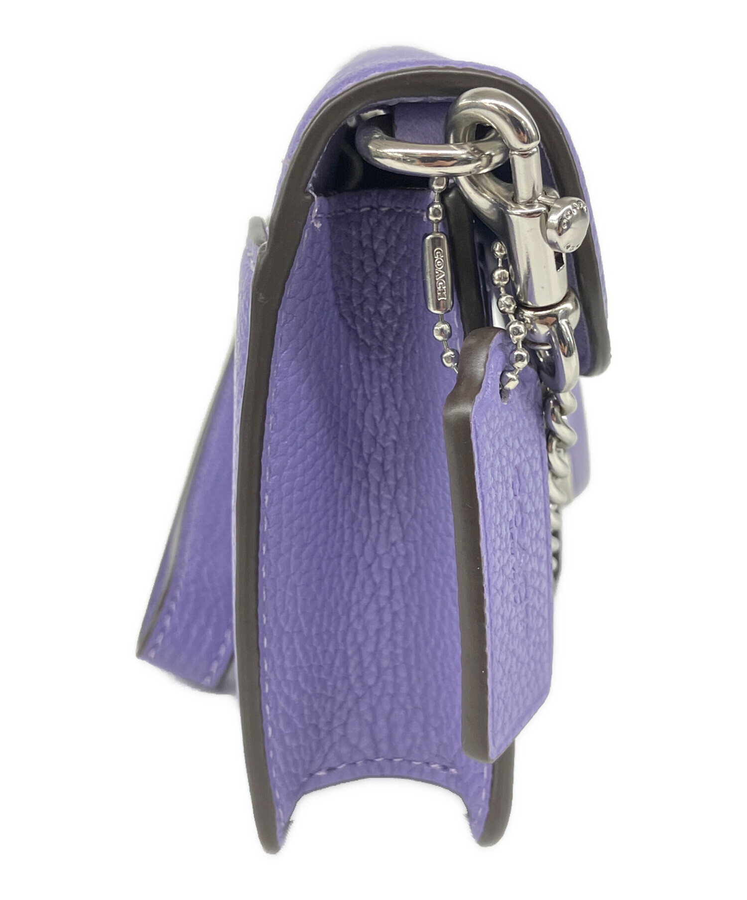 中古・古着通販】COACH (コーチ) ショルダーバッグ パープル｜ブランド