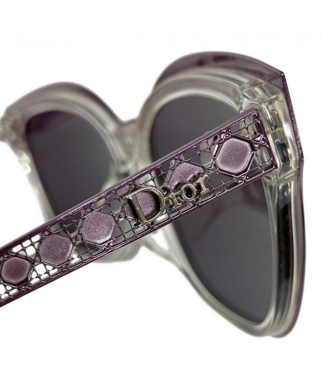 美品Christian Diorクリスチャンディオール　サングラス　パープル 中古・古着通販】Christian Dior (クリスチャン ディオール