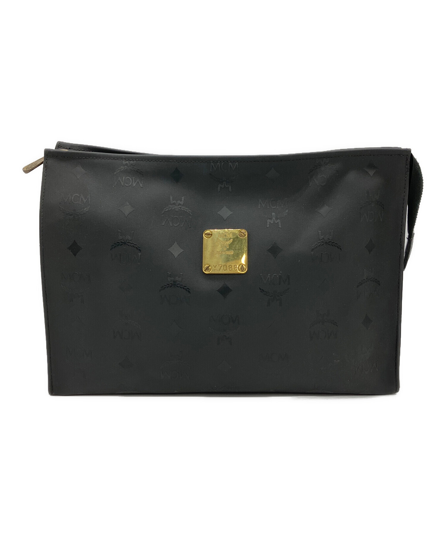 クラッチバッグ 総柄 セカンドバッグ レザー ロゴ ヴィトセス柄 MCM