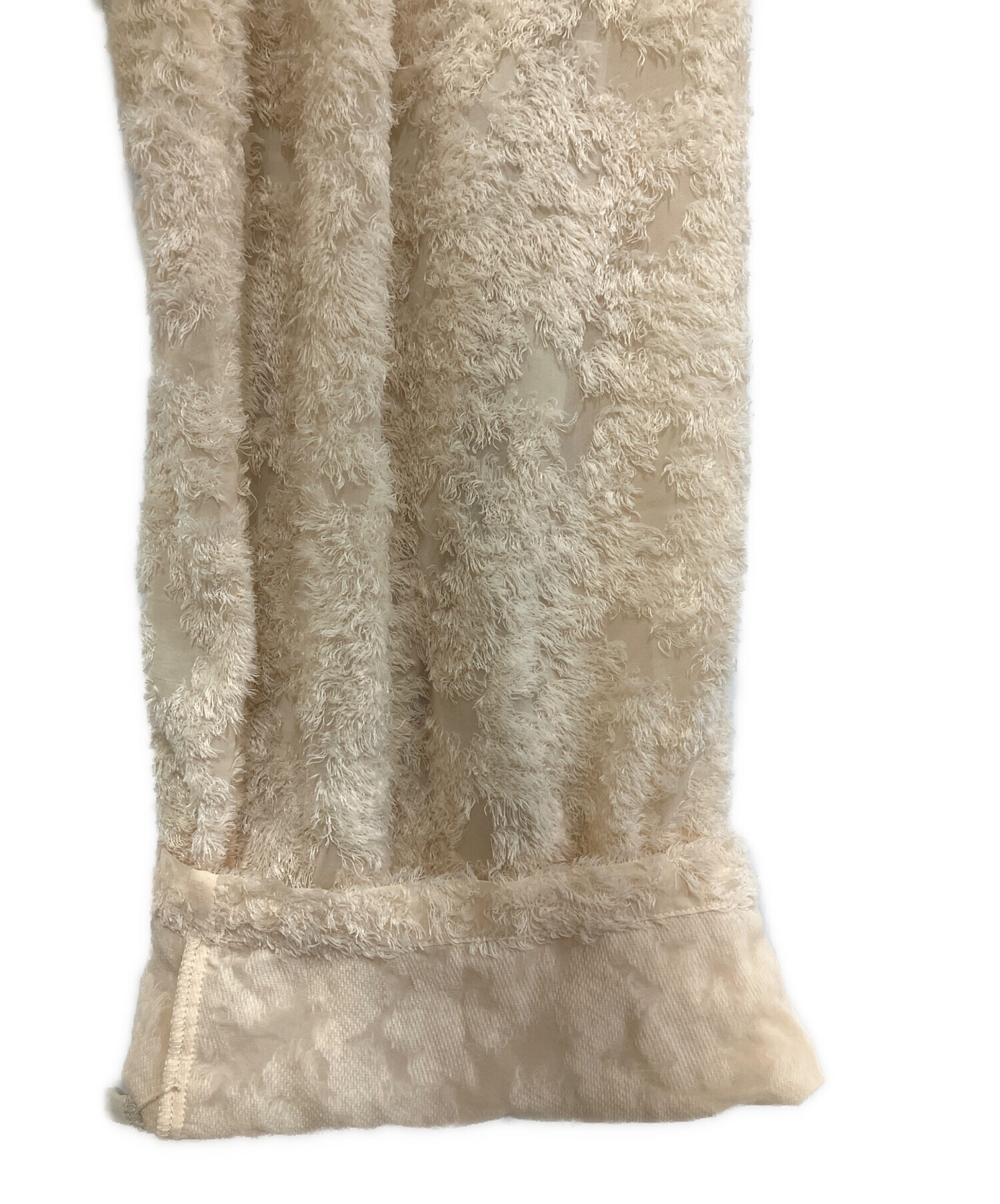 中古・古着通販】CLANE (クラネ) FRINGE CAMISOLE ALL IN ONE ベージュ