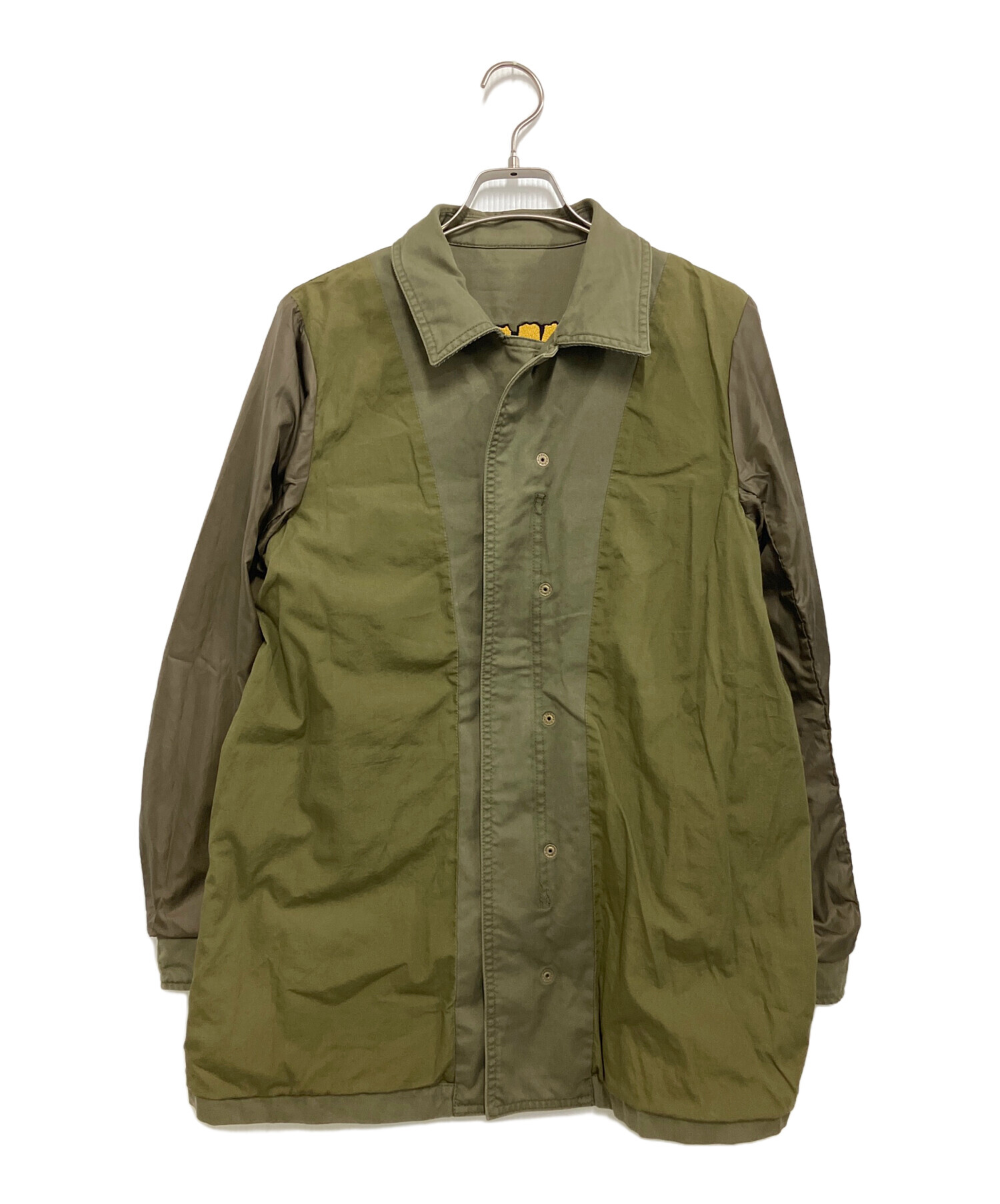 【ゆきみ様】ヒステリックグラマー × DAM ミリタリージャケット　カーキ 中古・古着通販】Hysteric Glamour (ヒステリックグラマー) 刺繍
