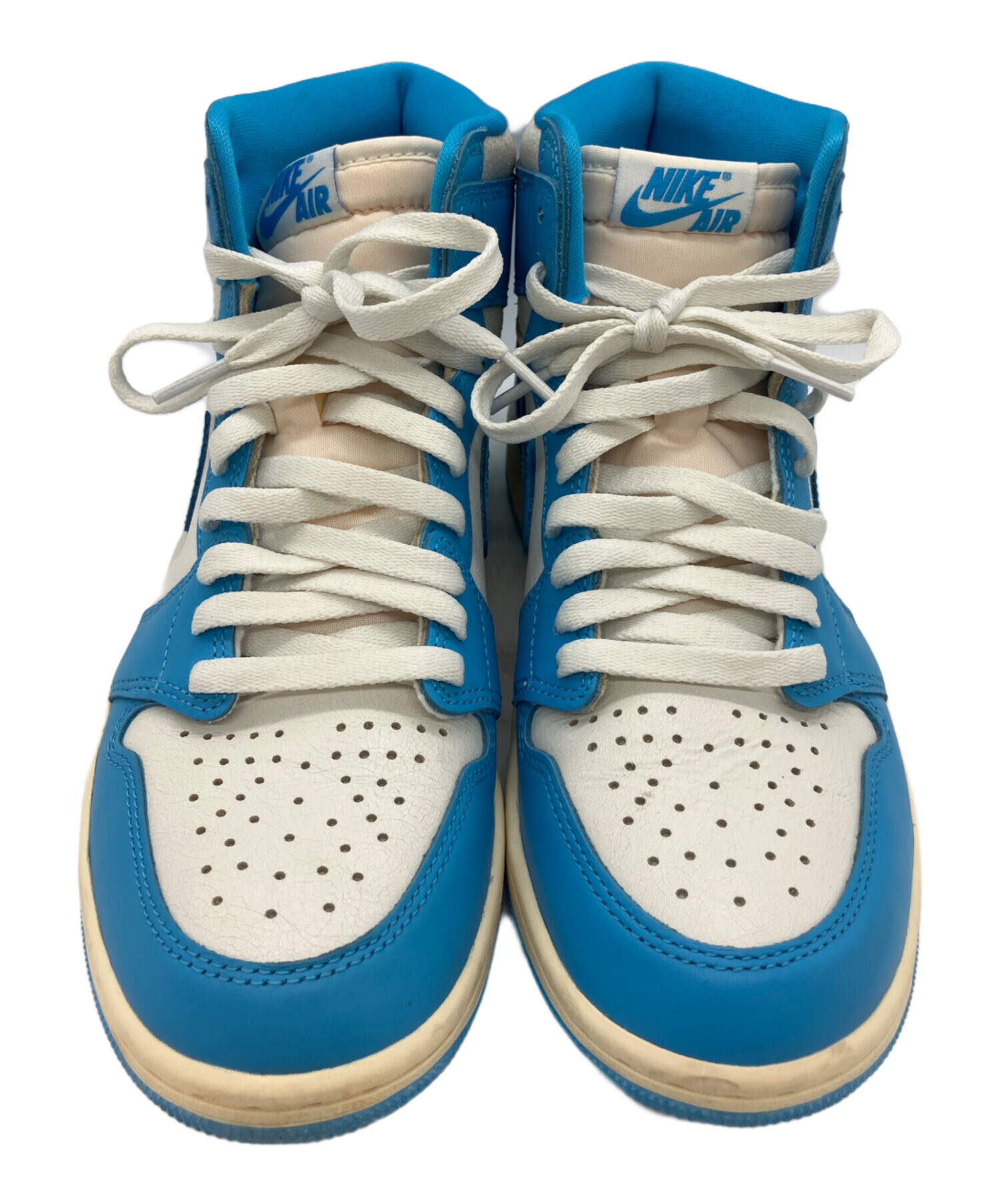 中古・古着通販】NIKE (ナイキ) AIR JORDAN1 RETRO HIGH DK ホワイト