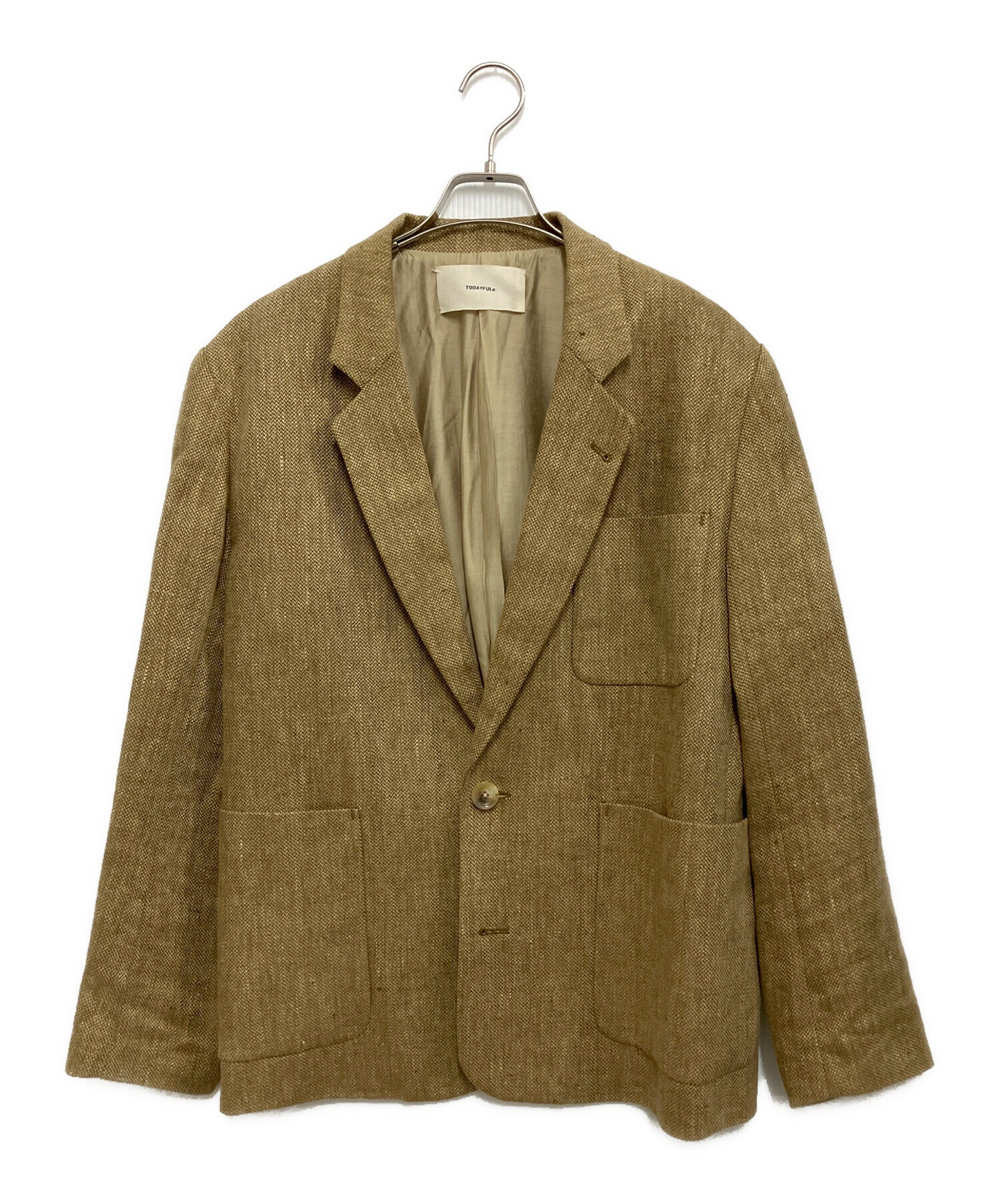 ジャケット・アウター todayful Boyfriend Linen Jacket 36 中古・古着通販】TODAYFUL (トゥデイフル) Boyfriend Linen Jacket