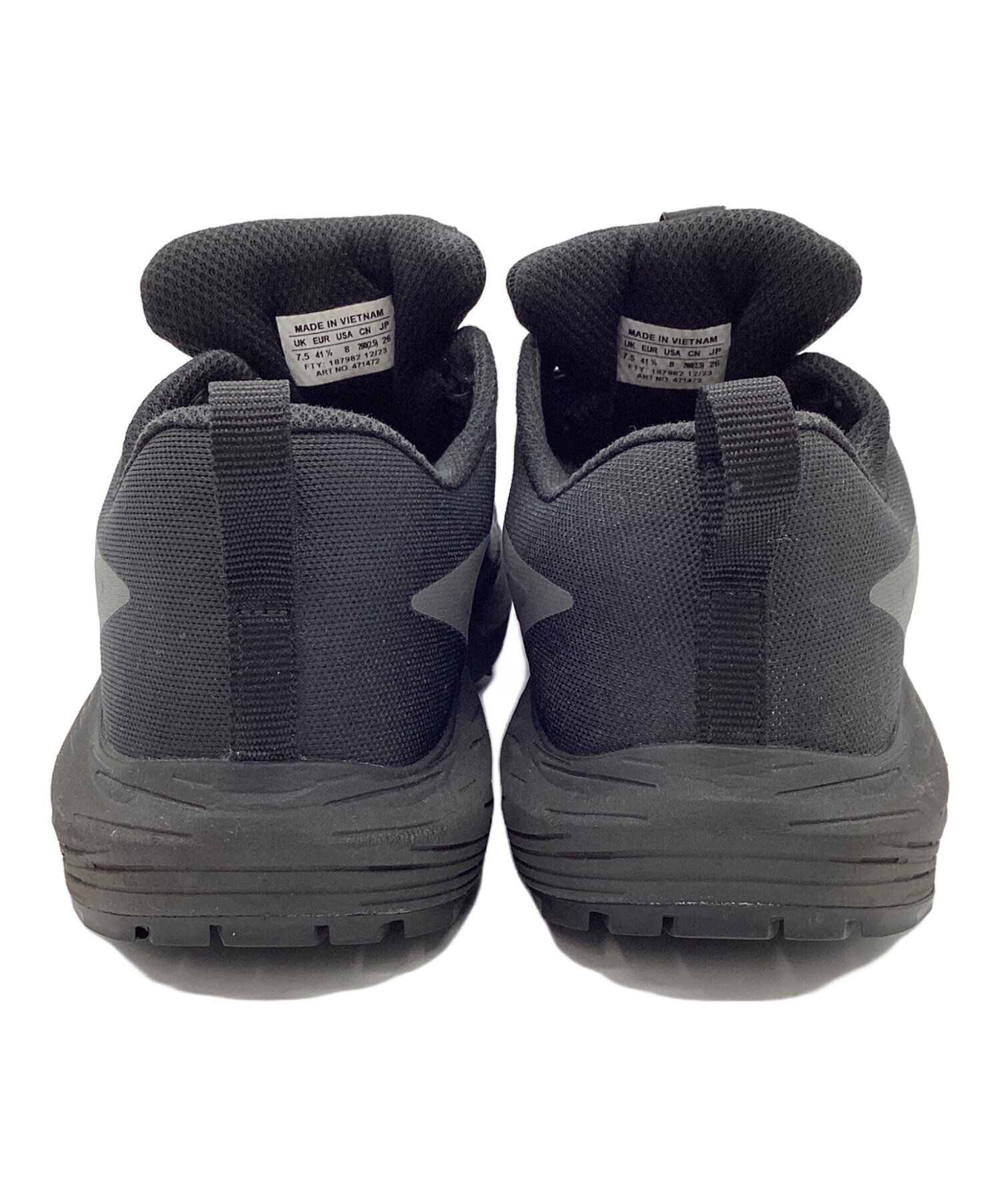 中古・古着通販】SALOMON (サロモン) スニーカー ブラック サイズ:26