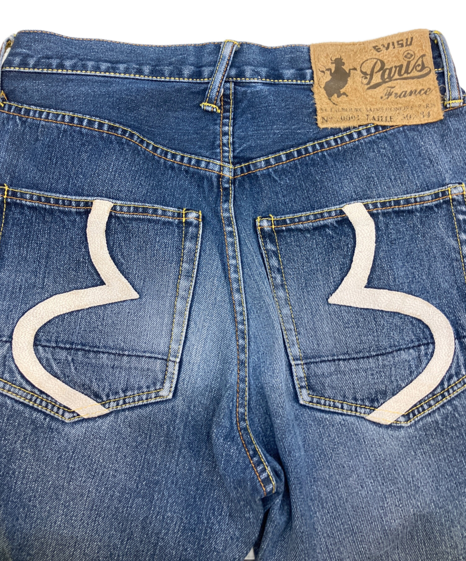 中古・古着通販】EVISU Paris France (エヴィス パリス) デニムパンツ