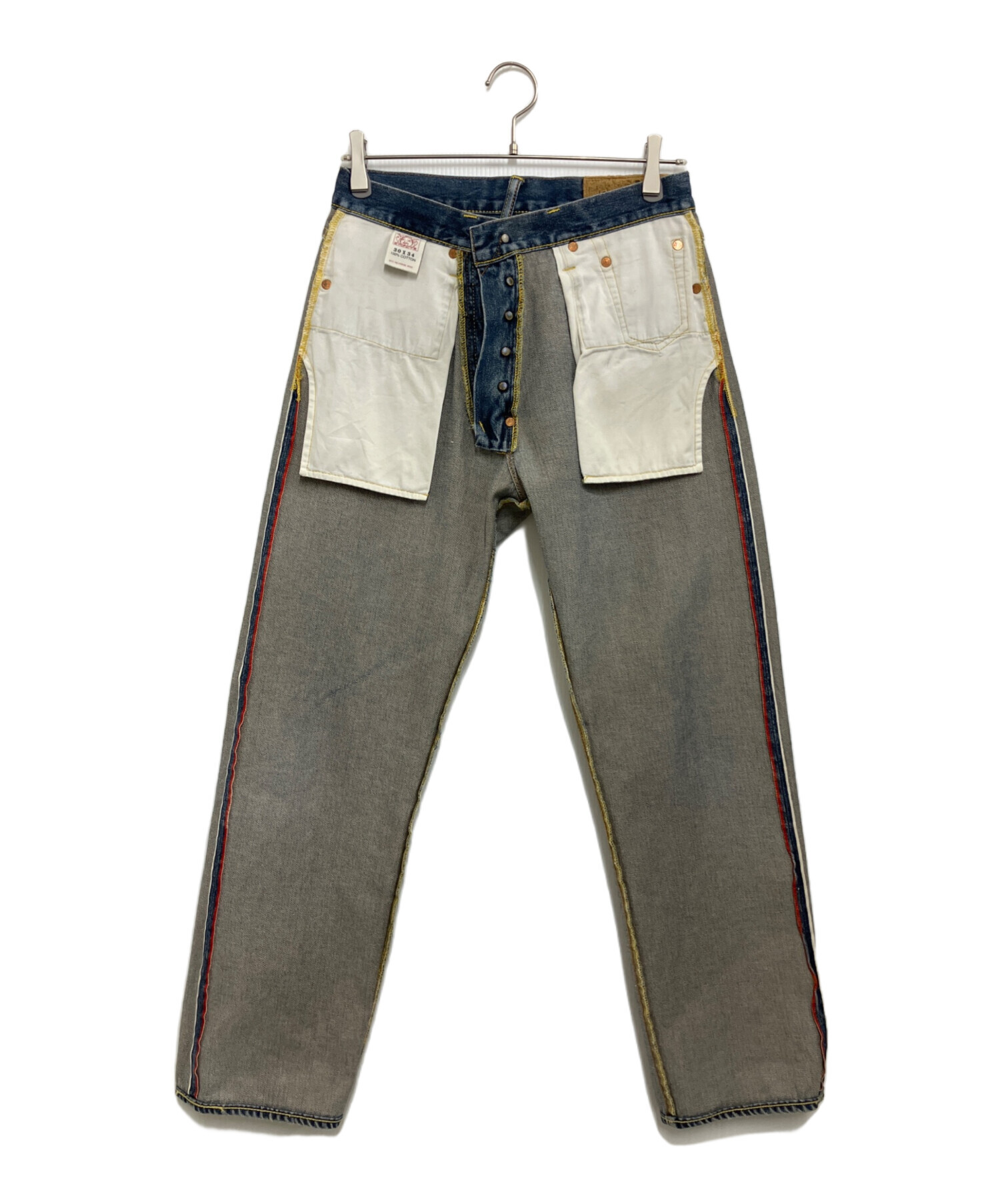 中古・古着通販】EVISU Paris France (エヴィス パリス) デニムパンツ