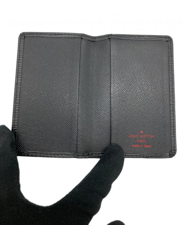 最終値下げ⭐︎Louis Vuitton モノグラム名刺入れ 中古・古着通販】LOUIS VUITTON (ルイ ヴィトン) 名刺入れ ブラック