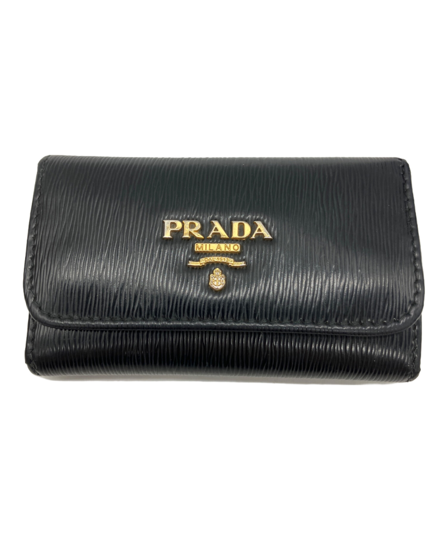 中古・古着通販】PRADA (プラダ) 6連キーケース ブラック｜ブランド
