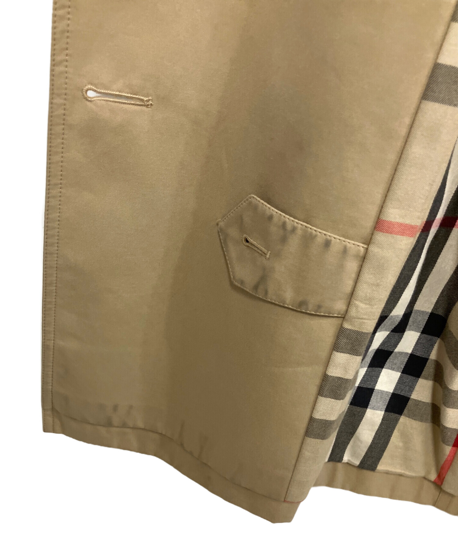 中古・古着通販】BURBERRY (バーバリー) トレンチコート ベージュ