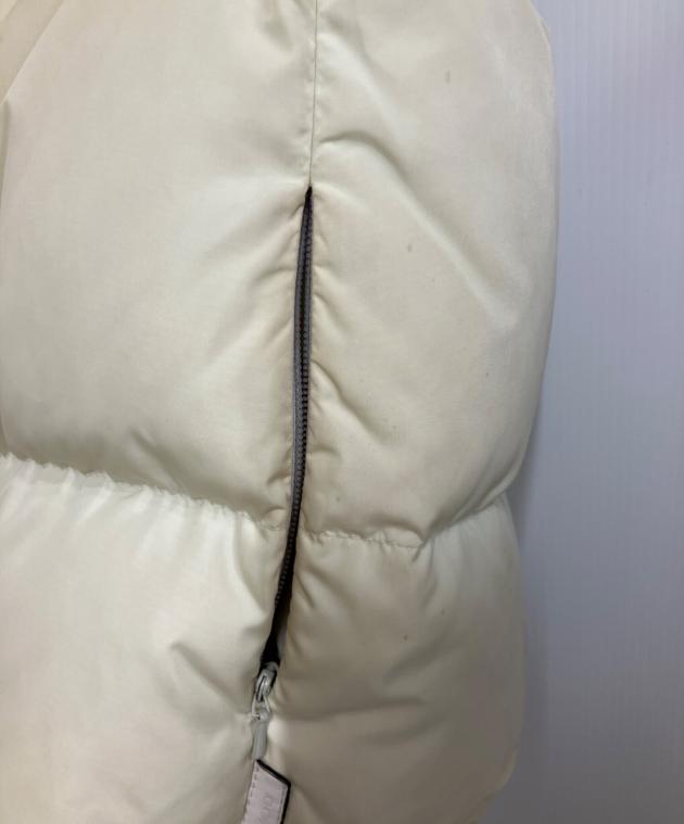 中古・古着通販】COACH (コーチ) ダウンベスト ホワイト サイズ:s