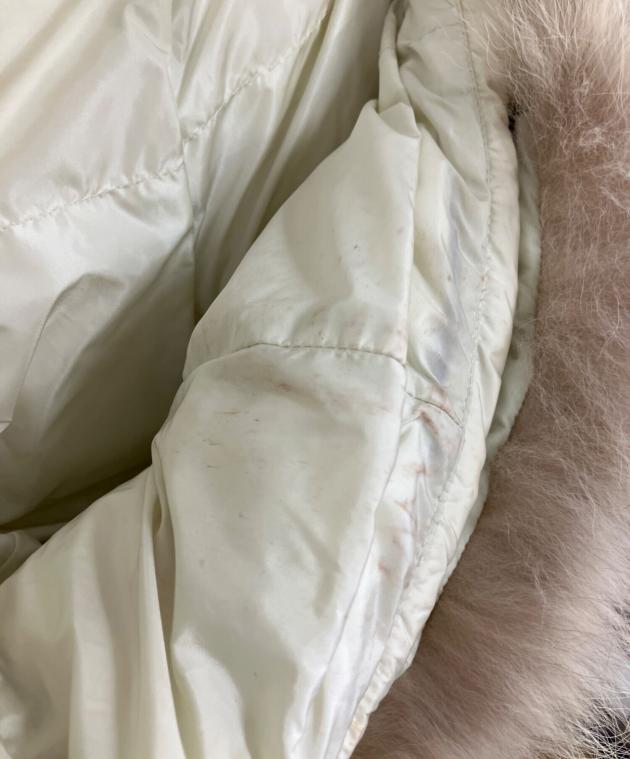 中古・古着通販】COACH (コーチ) ダウンベスト ホワイト サイズ:s