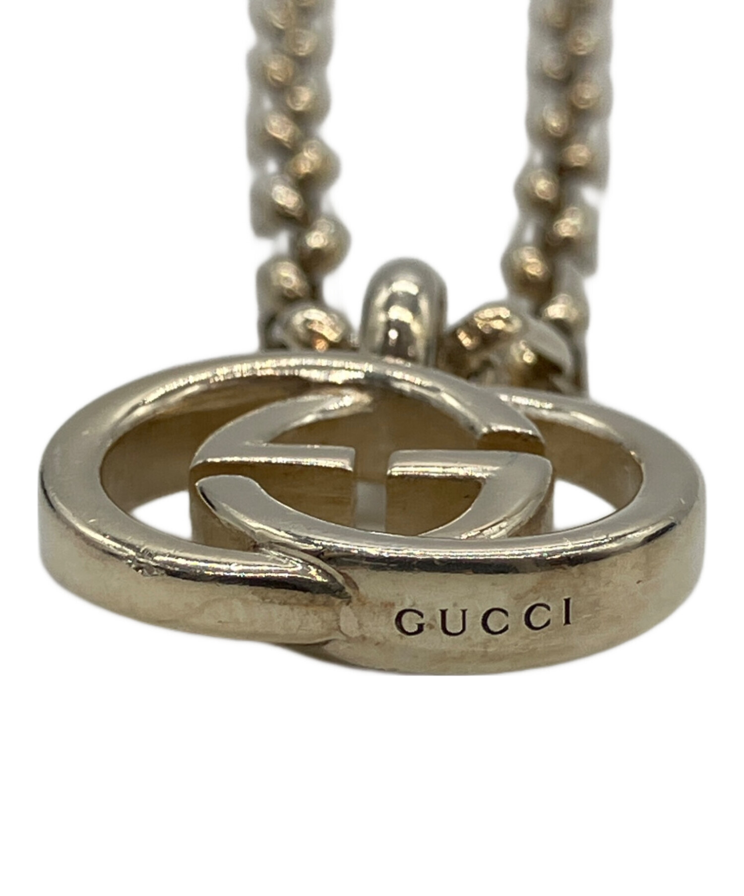 中古・古着通販】GUCCI (グッチ) インターロッキングGネックレス