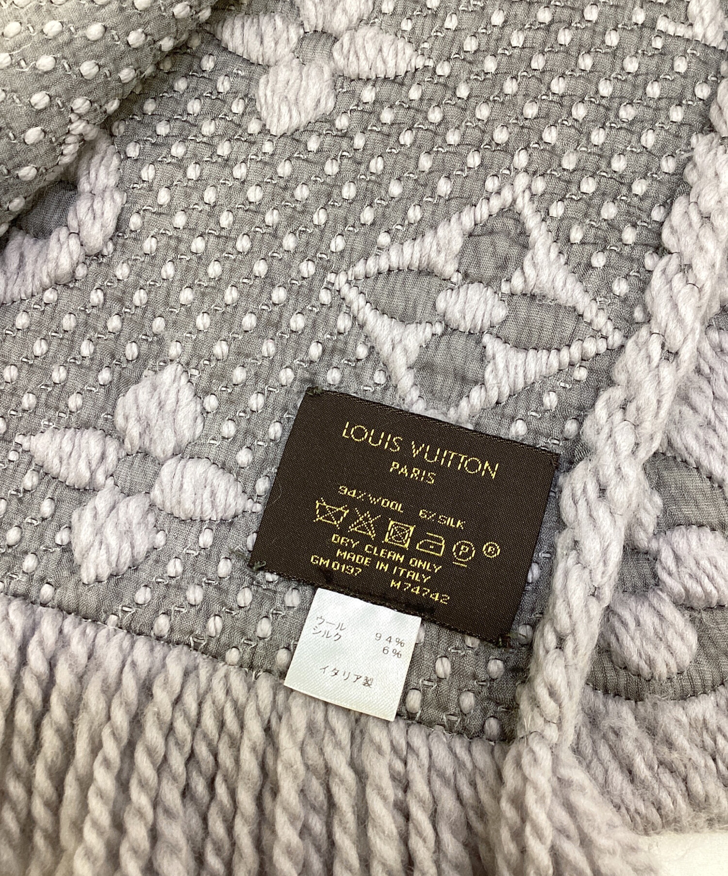 中古・古着通販】LOUIS VUITTON (ルイ ヴィトン) マフラー ライト