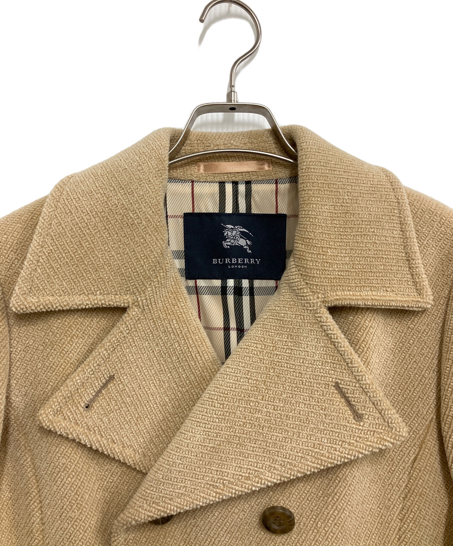 中古・古着通販】BURBERRY LONDON (バーバリーロンドン) ウールPコート