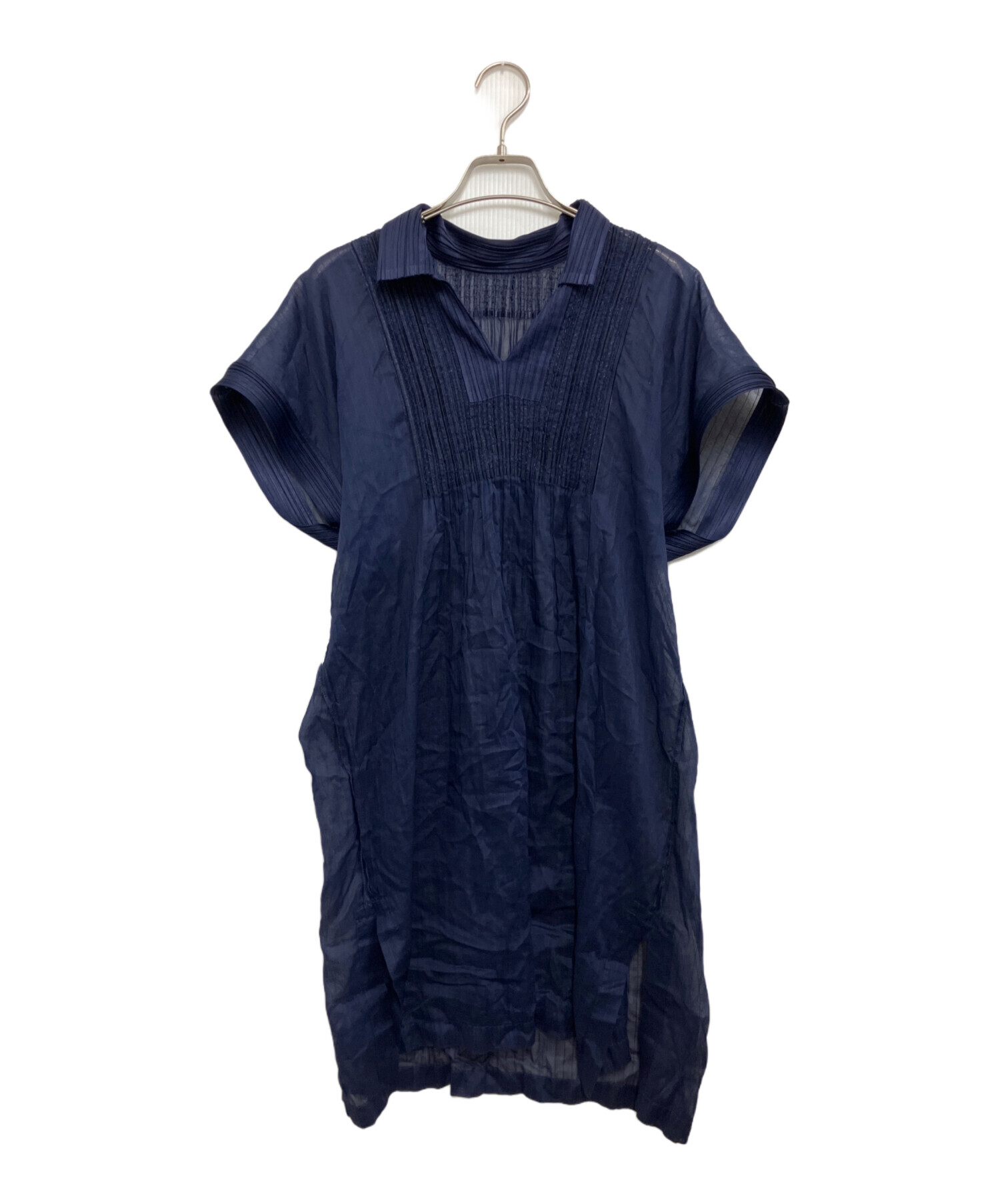 中古・古着通販】PLEATS PLEASE (プリーツプリーズ) 半袖ワンピース