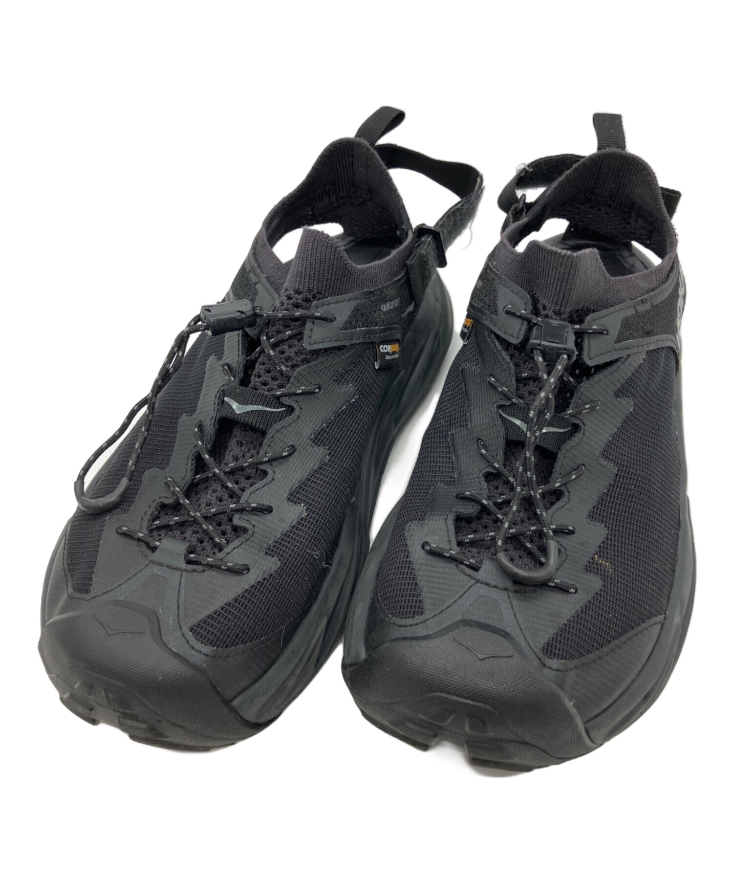 HOKA サンダル　未使用品 中古・古着通販】HOKA (ホカ) サンダル ブラック サイズ:25cm