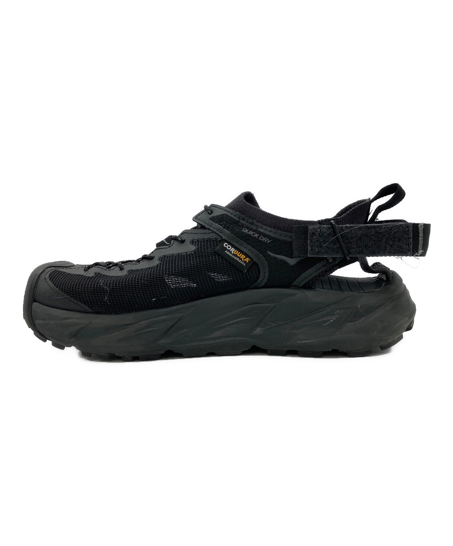中古・古着通販】HOKA (ホカ) サンダル ブラック サイズ:25cm