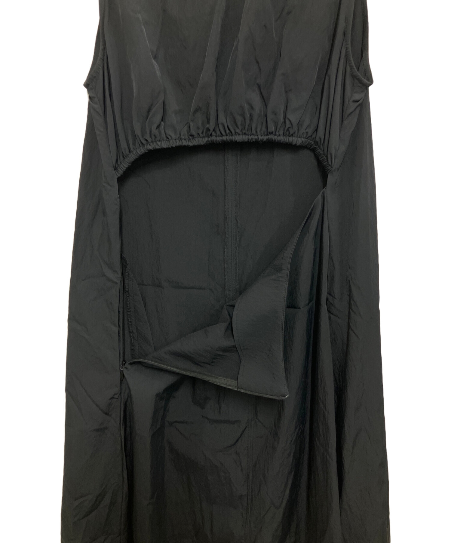 中古・古着通販】TODAYFUL (トゥデイフル) Back Gather Dress ブラック