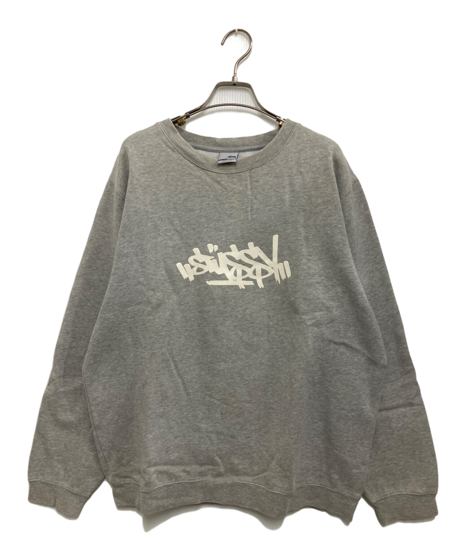 Stussy スウェット グレー M 中古・古着通販】stussy (ステューシー) 90sスウェット グレー サイズ