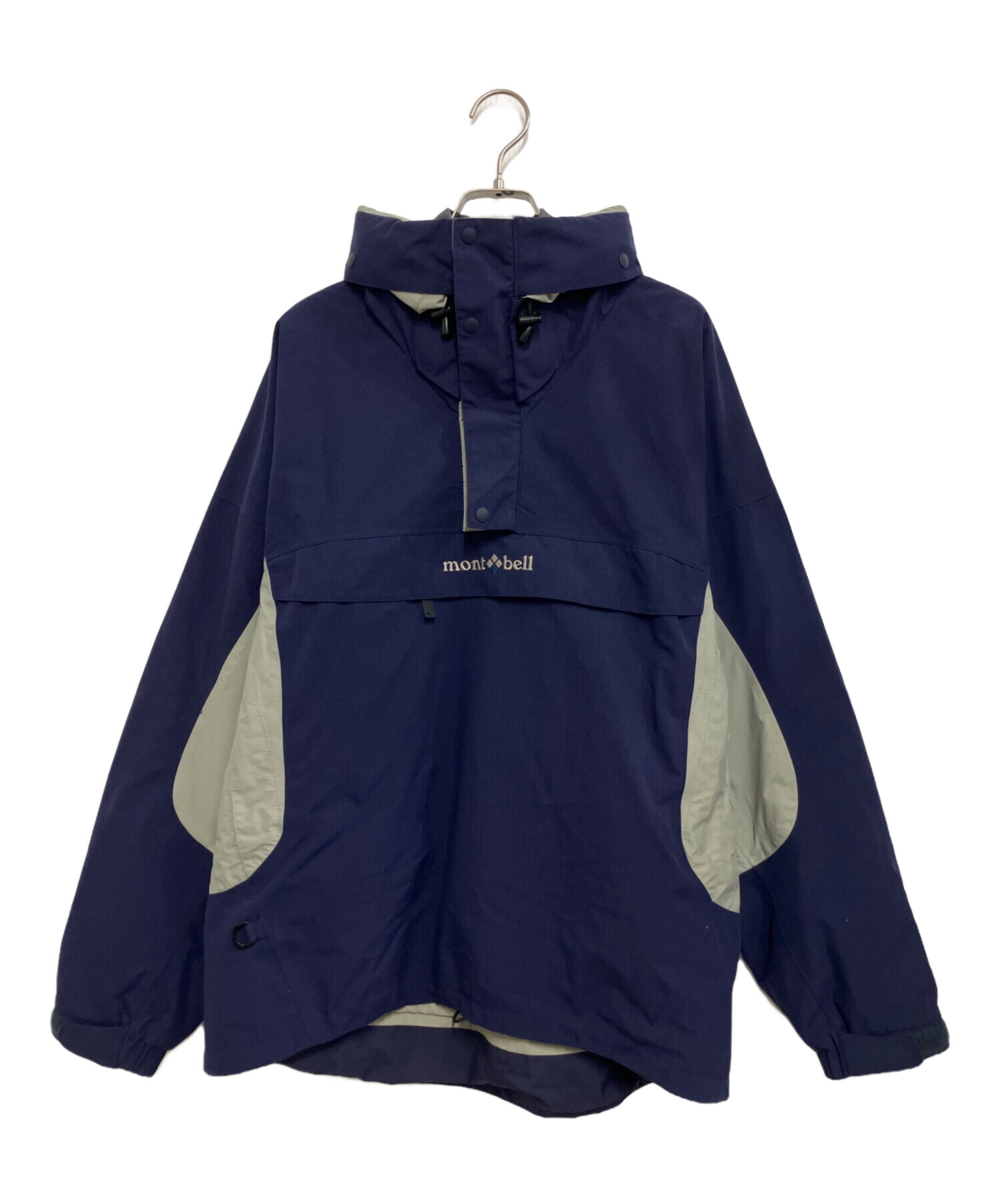 mont-bell 青 マウンテンパーカー 中古・古着通販】mont-bell (モンベル) マウンテンパーカー ネイビー