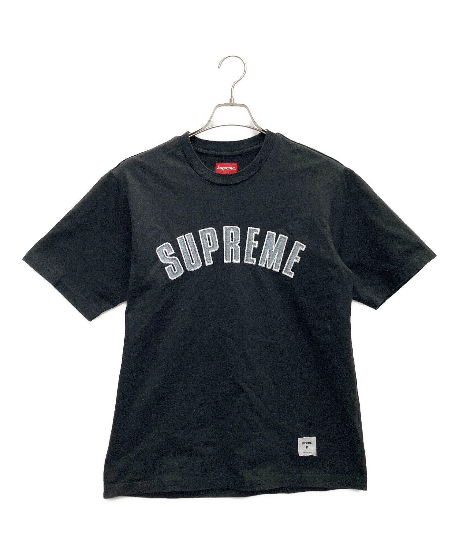 supremeシュプリームアーチロゴＴシャツ 中古・古着通販】Supreme (シュプリーム) アーチロゴT ブラック サイズ