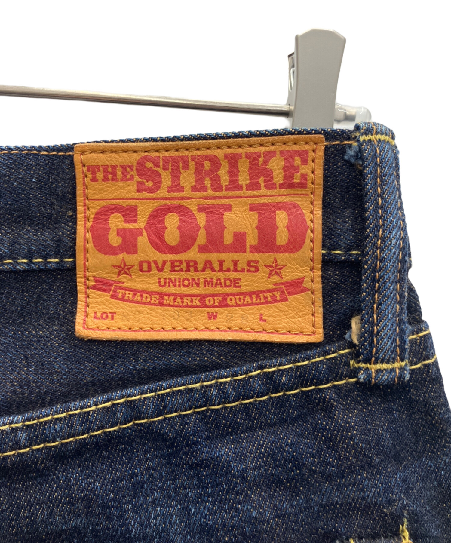 THE STRIKE GOLD デニム w40 日本製　中古美品 中古・古着通販】THE STRIKE GOLD (ストライクゴールド) デニムパンツ