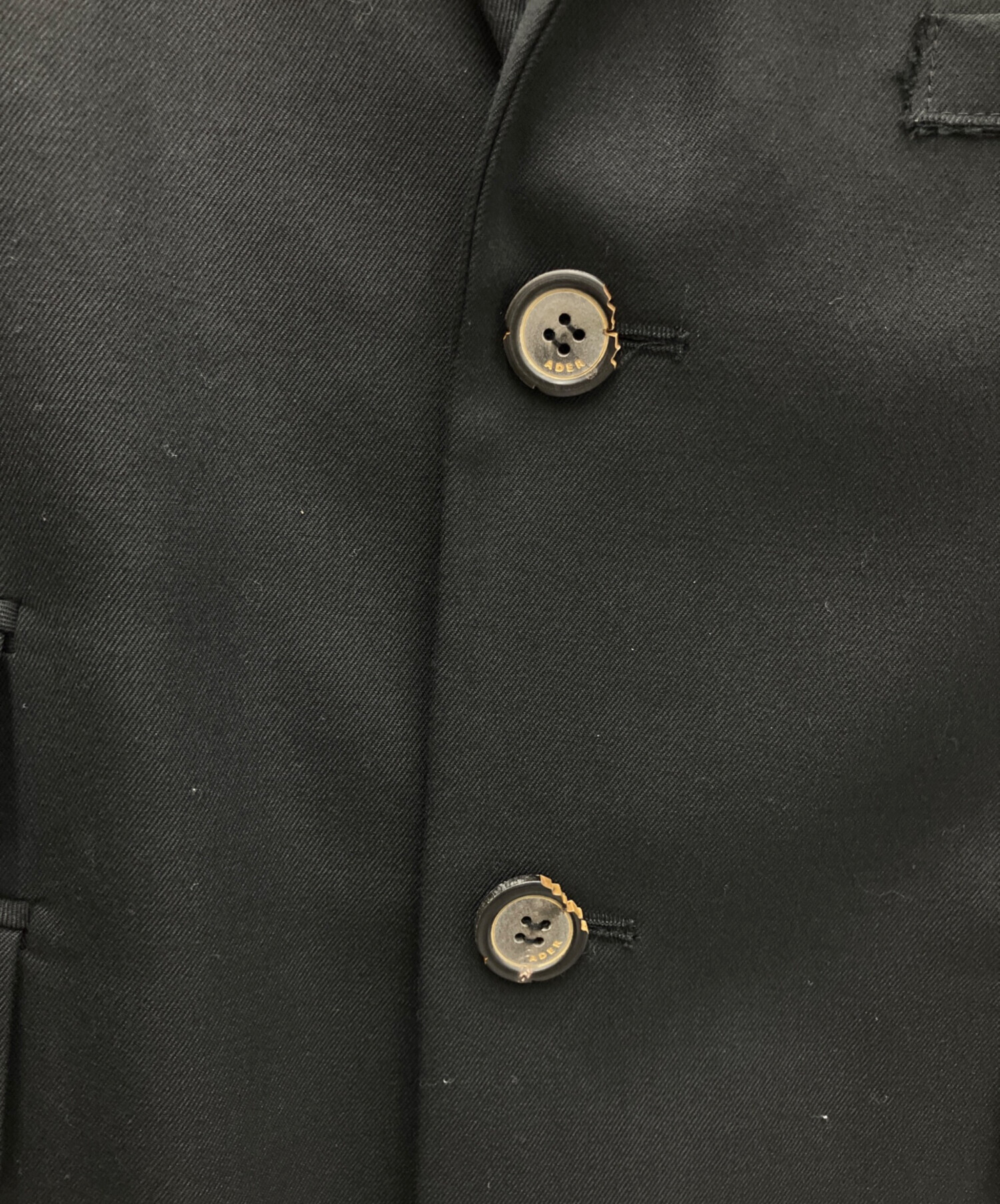 ADERERROR 黒 テーラードジャケット A1 2025年最新】ADER error メンズ テーラードジャケットの人気アイテム