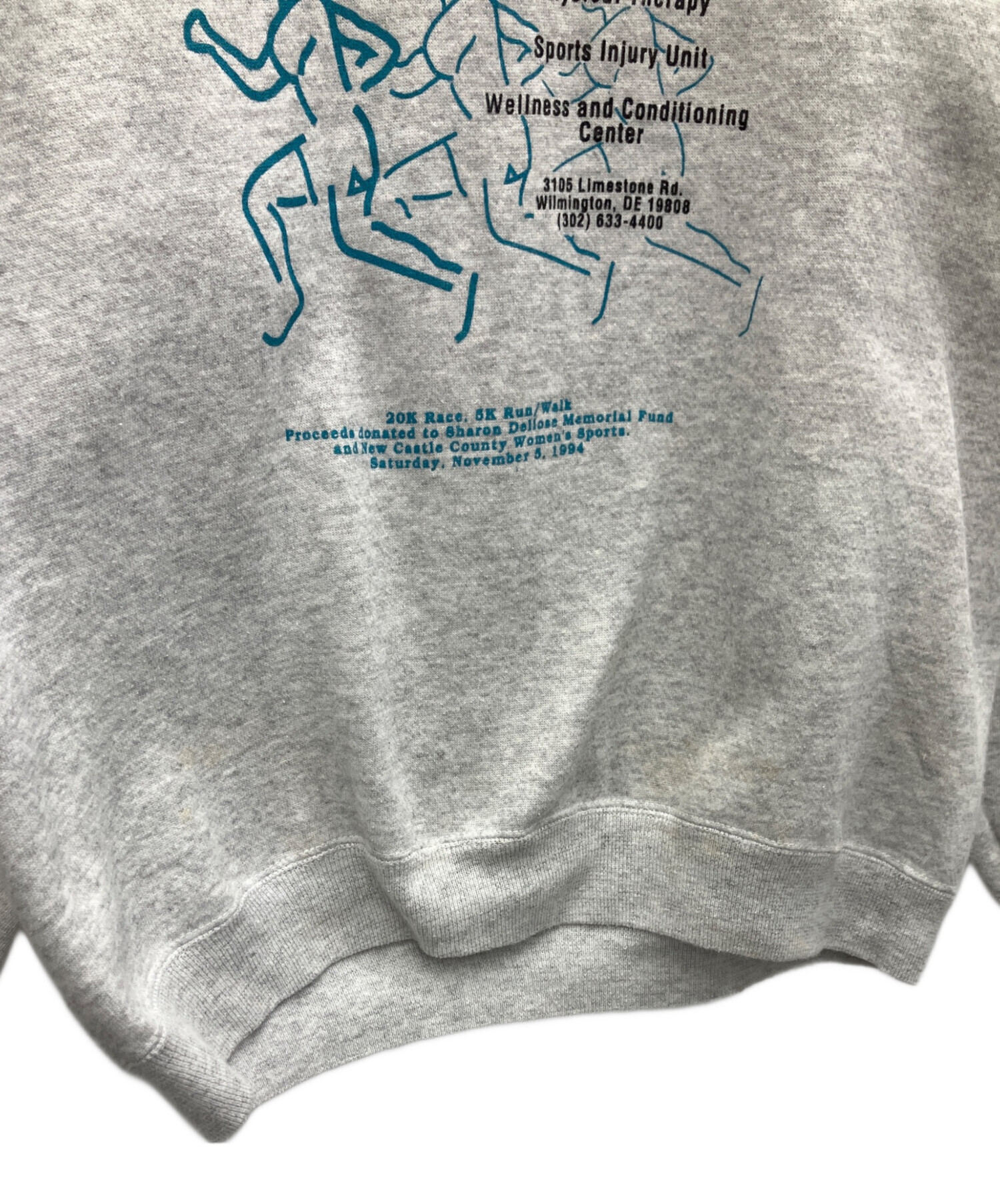 中古・古着通販】Hanes (ヘインズ) 90'sスウェット グレー サイズ:L