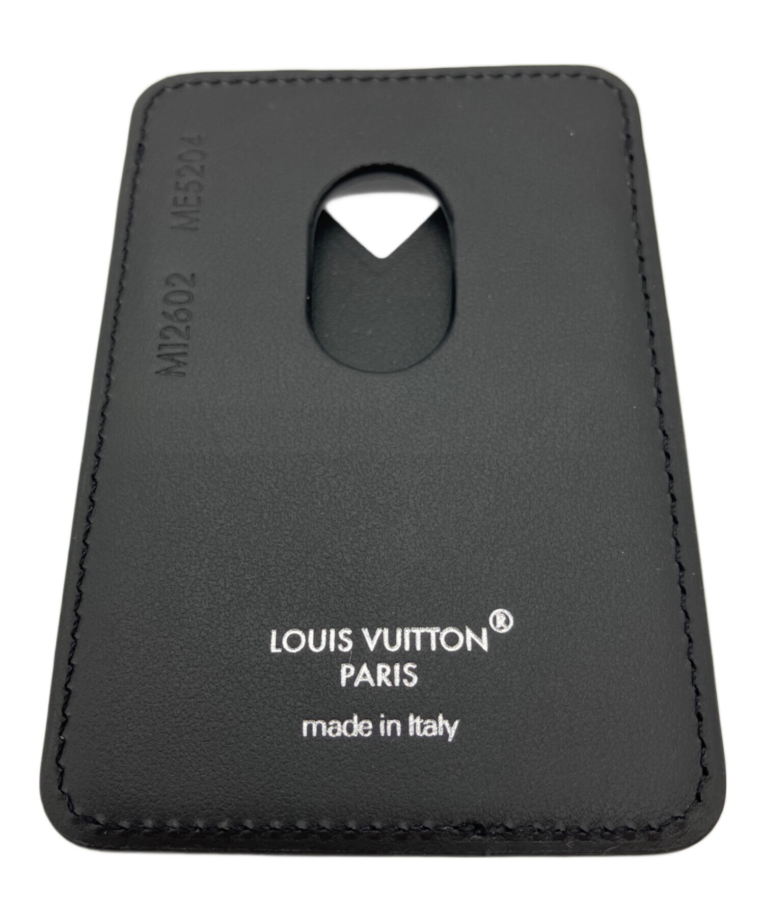 Louis Vuitton 折りたたみ 黒 中古 中古・古着通販】LOUIS VUITTON (ルイ ヴィトン) ポルト カルト