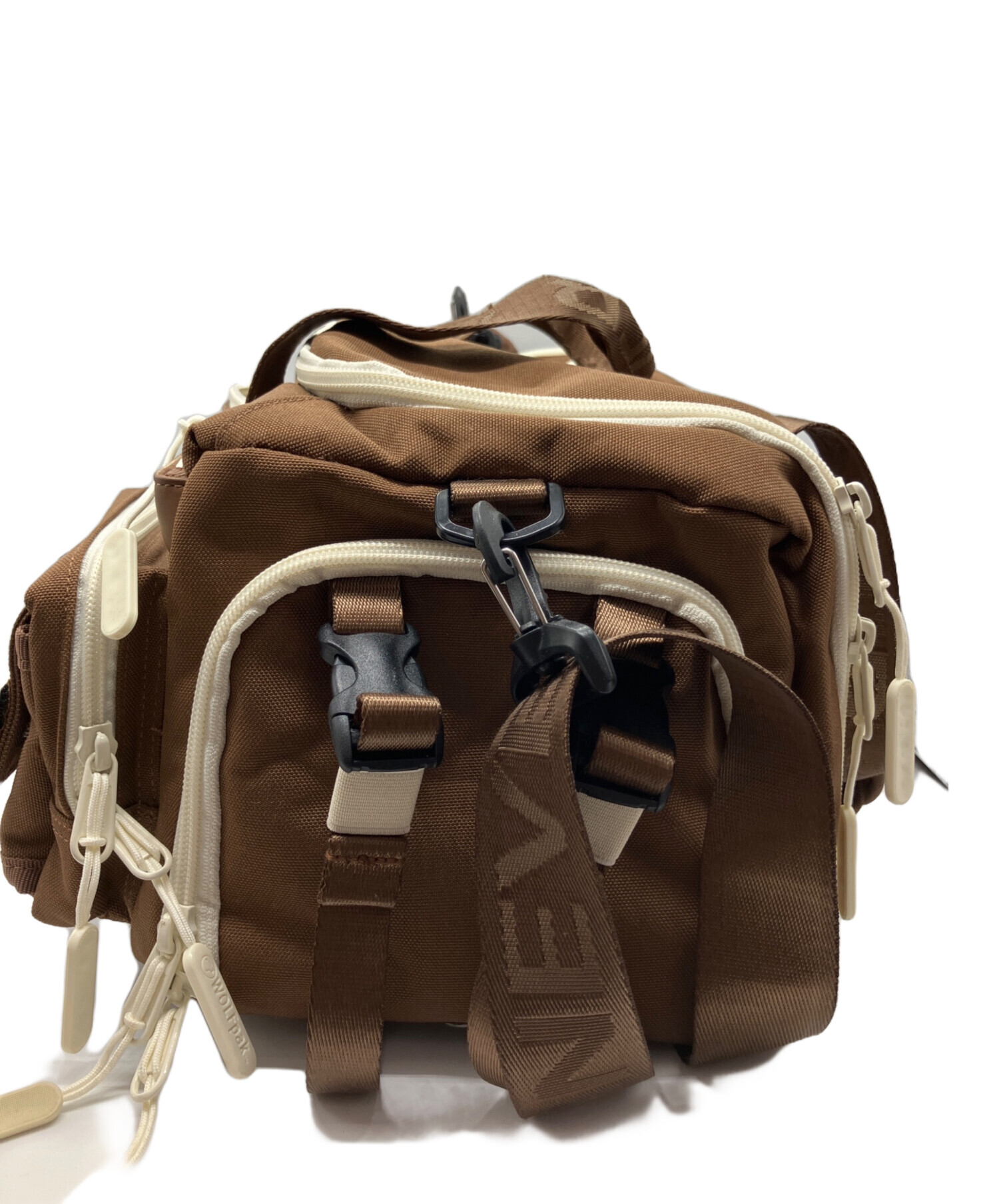 中古・古着通販】WOLFpak (ウルフパック) ダッフルバッグ ブラウン