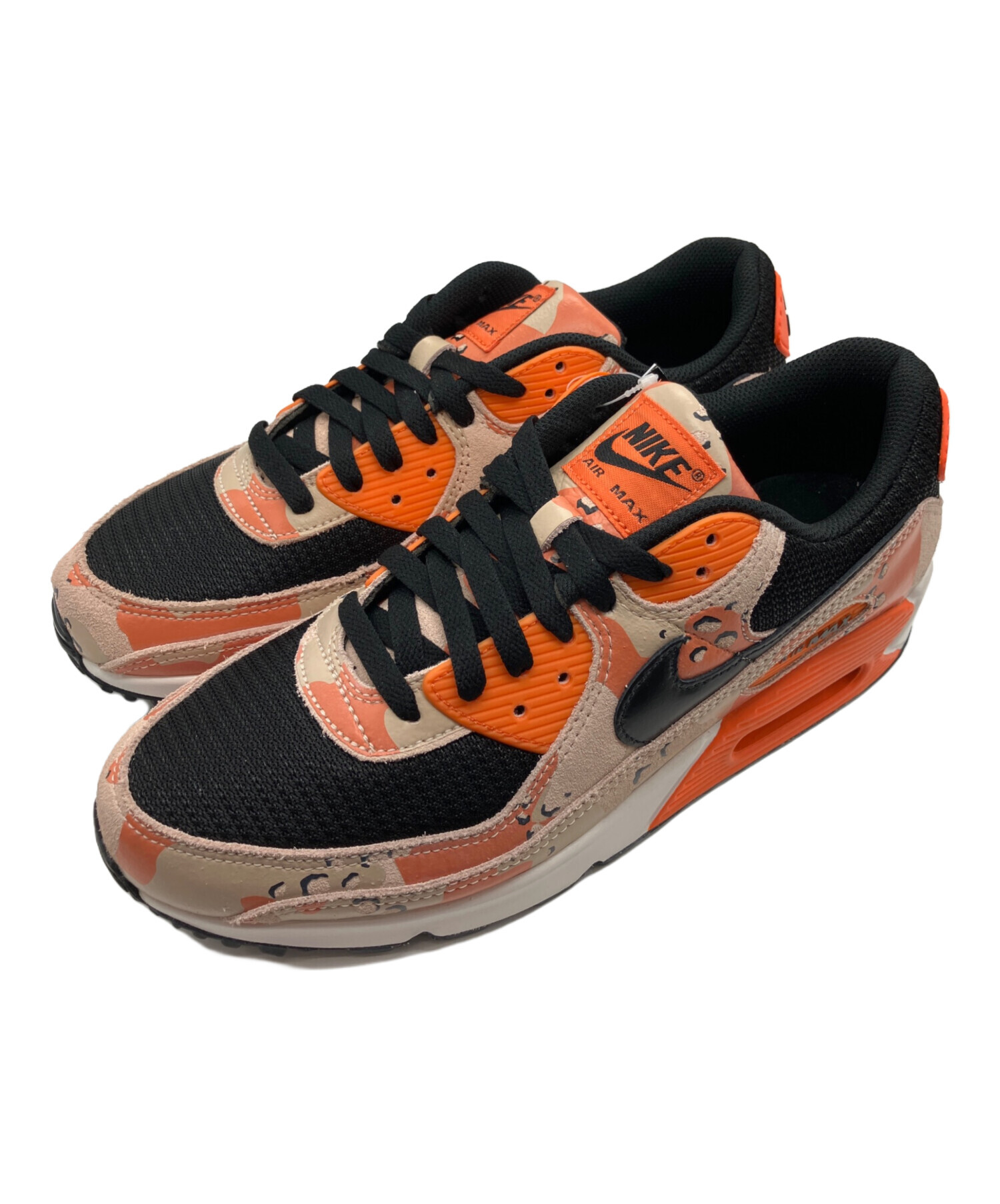 中古・古着通販】NIKE (ナイキ) Air Max 90 PRM オレンジ×ブラック 