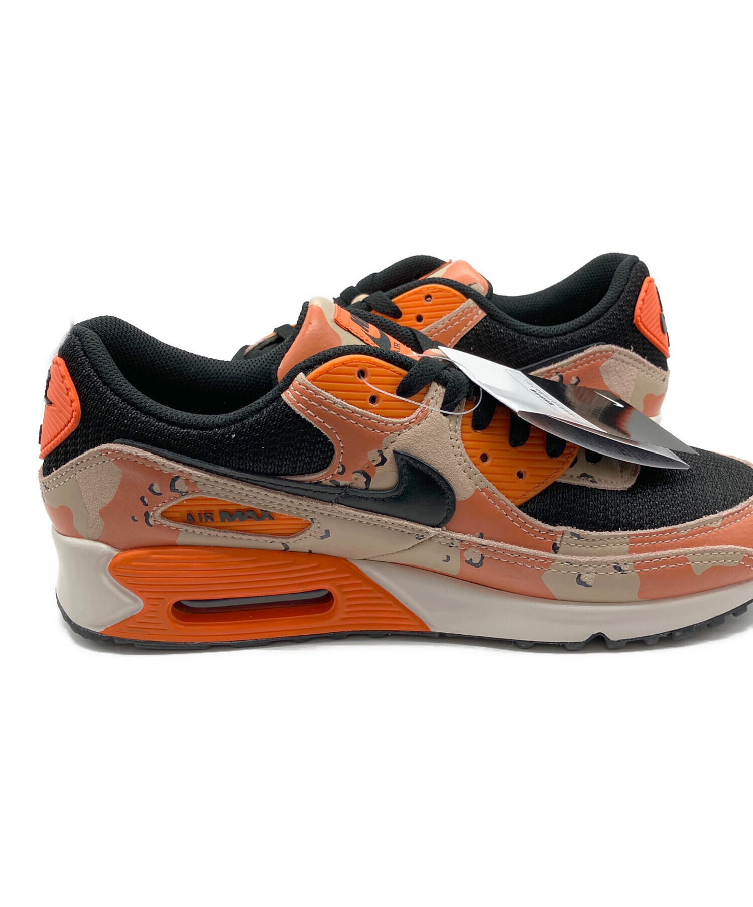 中古・古着通販】NIKE (ナイキ) Air Max 90 PRM オレンジ×ブラック 