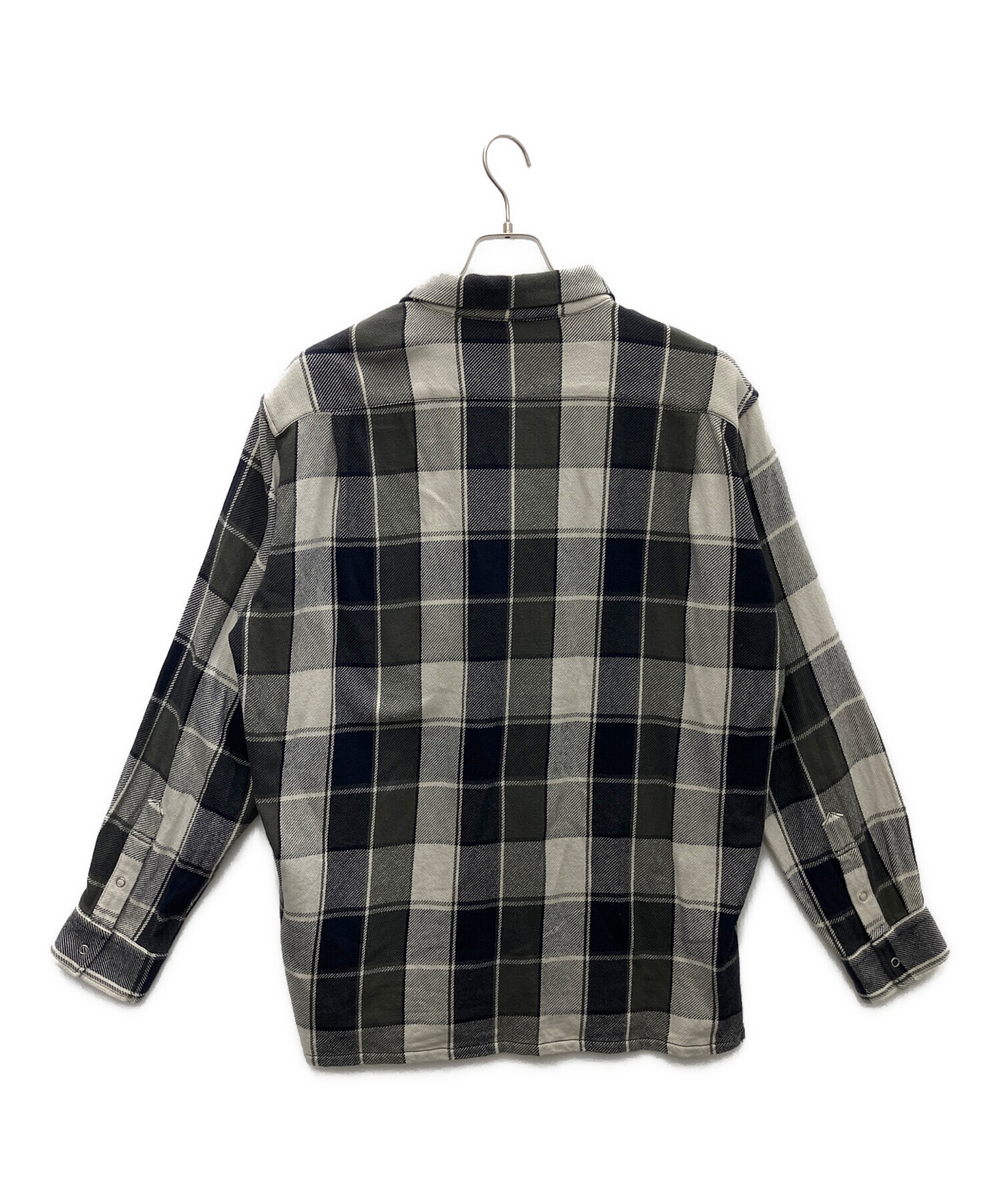 中古・古着通販】SEQUEL (シークエル) ブロックチェックジャケット
