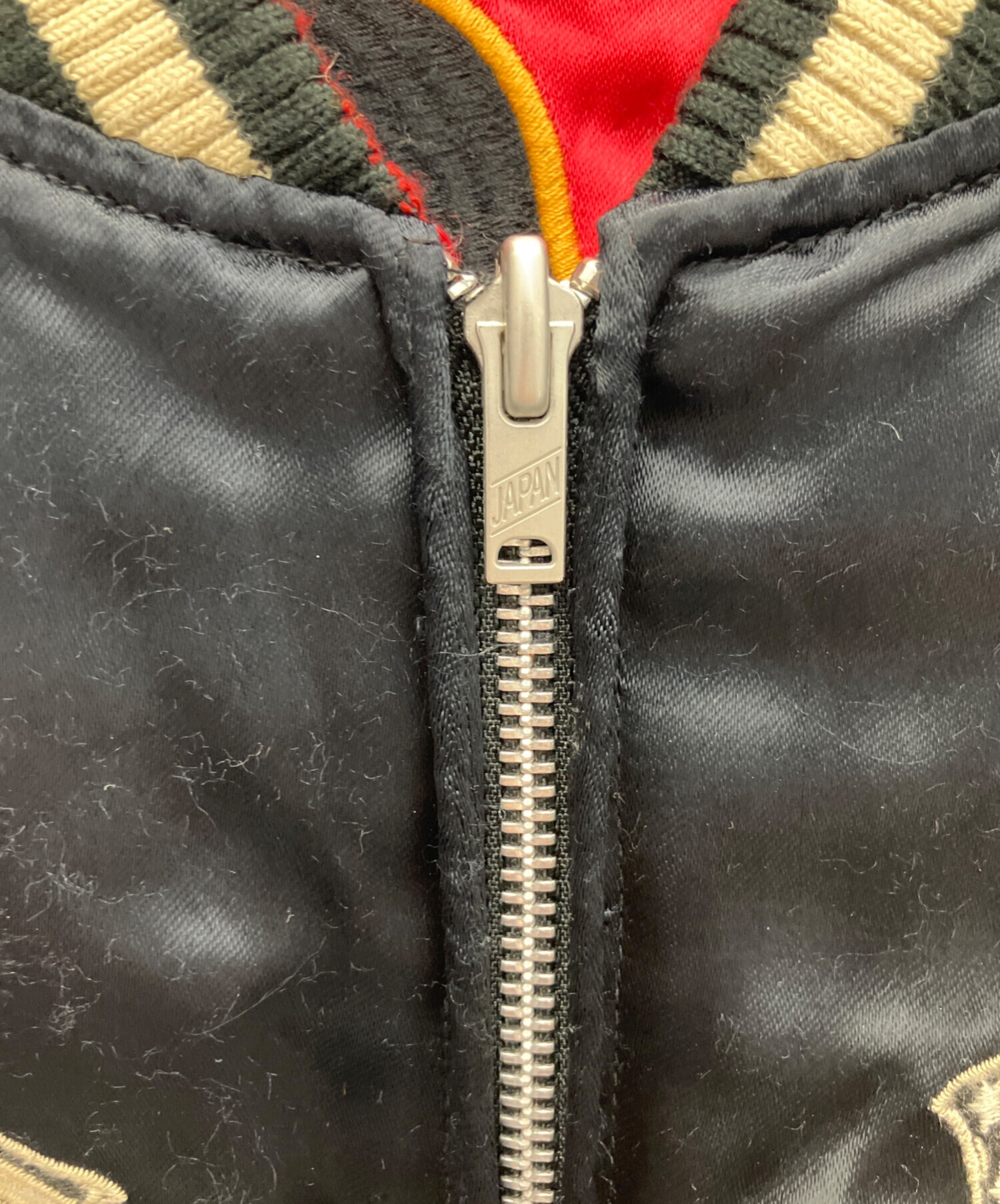 中古・古着通販】VANSON (バンソン) リバーシブルスカジャン ホワイト