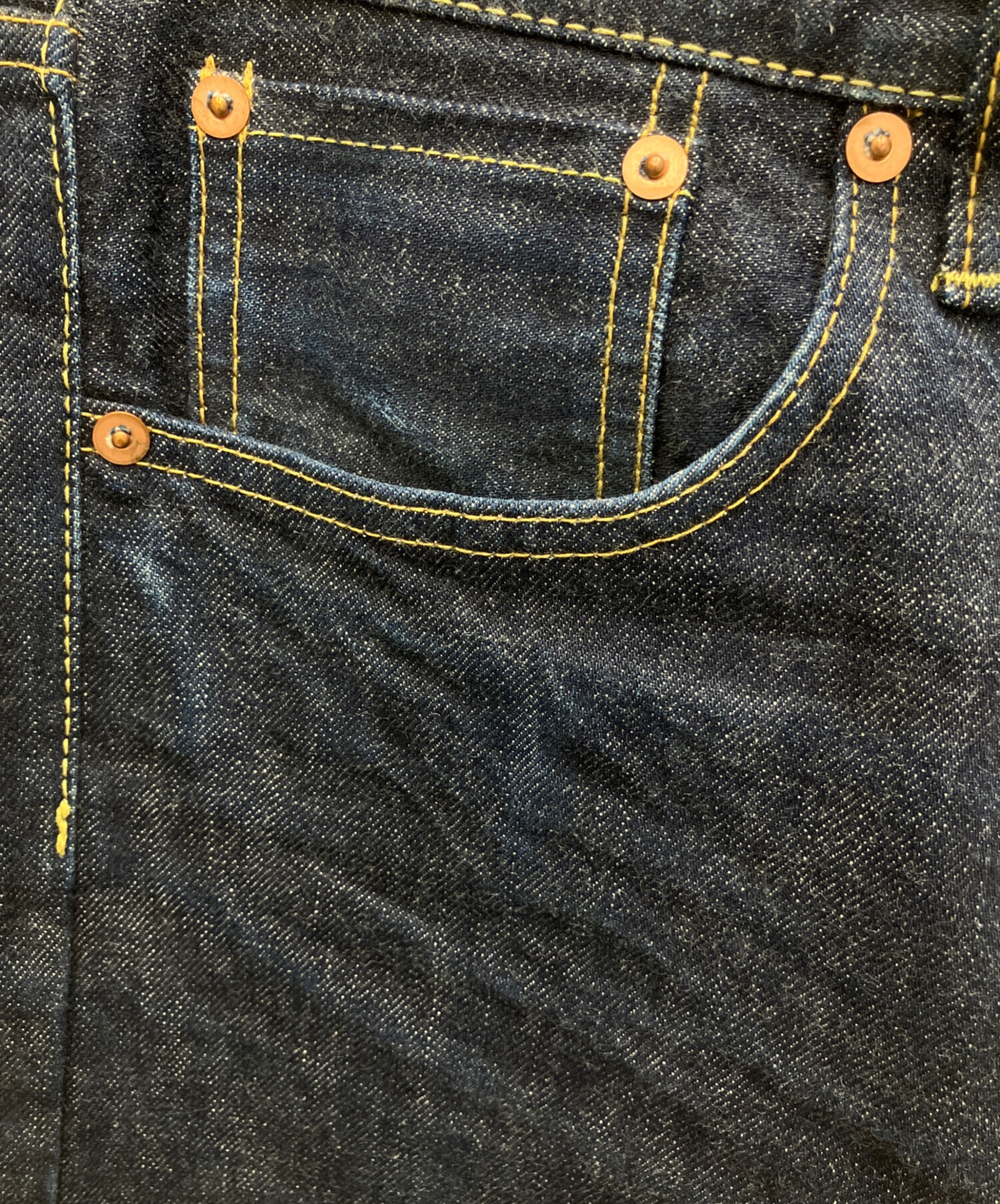 中古・古着通販】HANDROOM (ハンドルーム) SLIM FIT 5 POCKET JEANS 