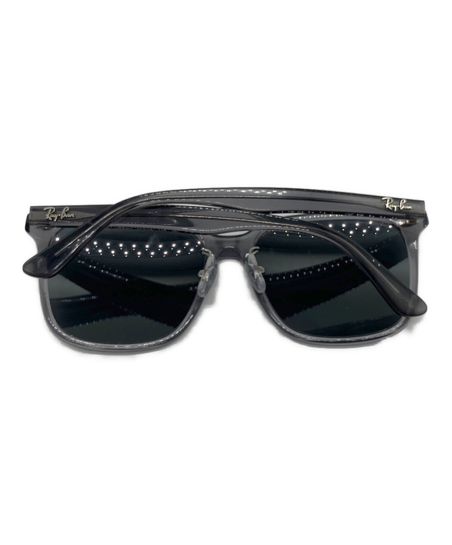中古・古着通販】RAY-BAN (レイバン) ビッグスクエアサングラス グレー