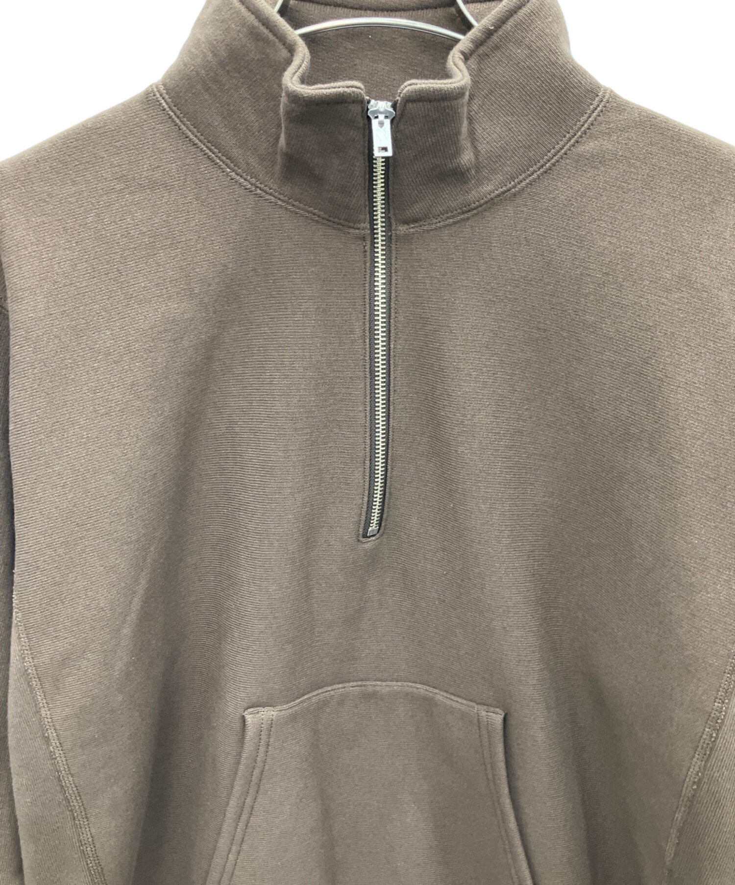 Champion　目なしハーフジップスウェットトレーナー古着2XLビッグサイズ 中古・古着通販】Champion (チャンピオン) ハーフジップスウェット