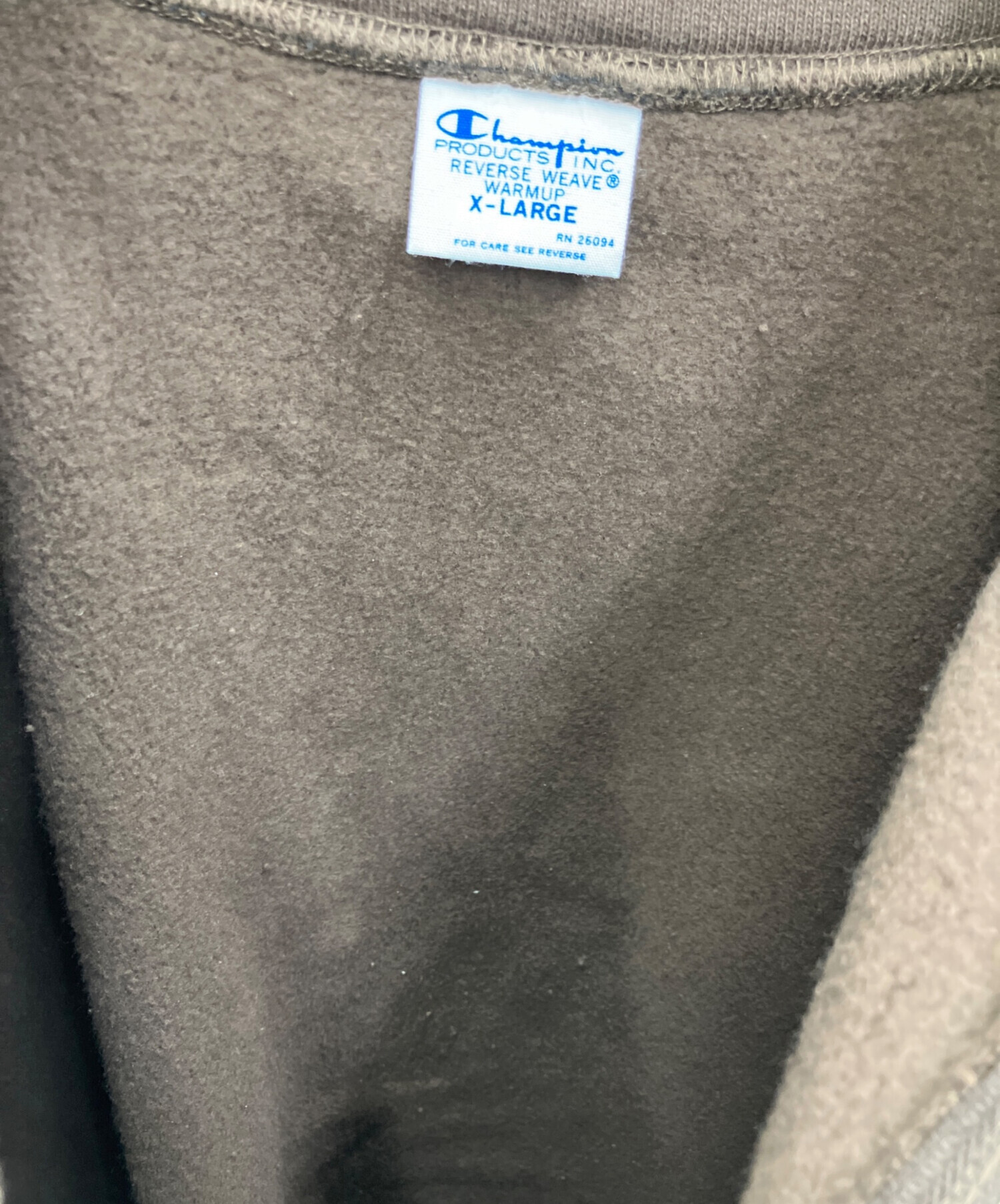 中古・古着通販】Champion (チャンピオン) ハーフジップスウェット 